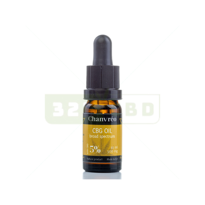 Huile de CBG 5% Full Spectrum Chanvréo - 10ml