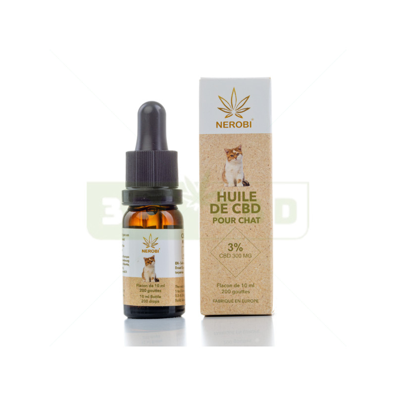 Huile CBD pour Chat 3%