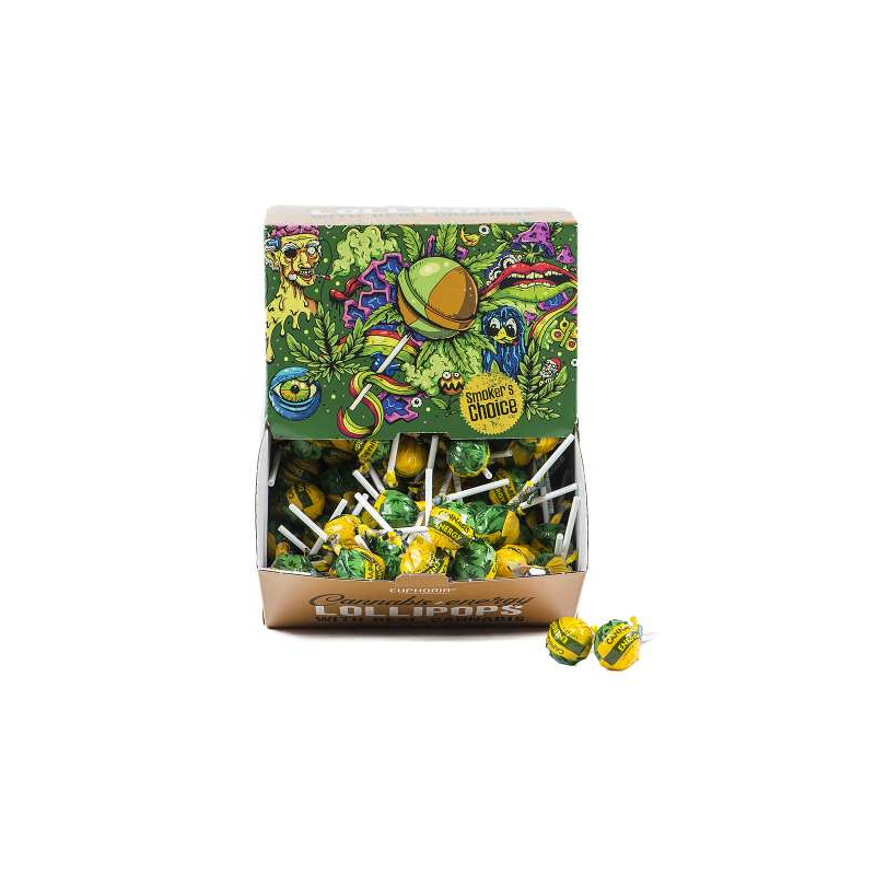 Sucettes Cannabis Energy Lollipops Big Pack