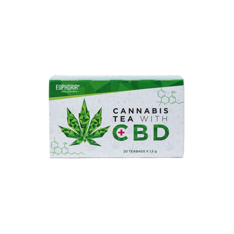 Thé au cannabis avec CBD - Euphoria