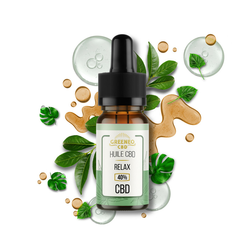 Huile de CBD Relax 10 ml (GREENEO CBD)