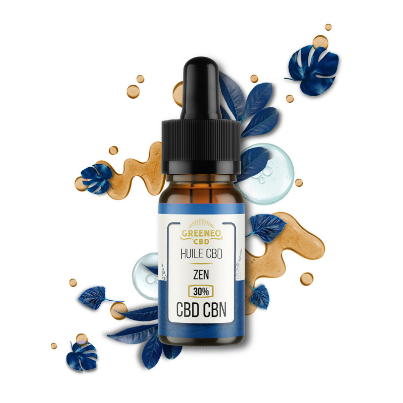 Huile de CBD et CBN Zen 10 ml (GREENEO CBD)