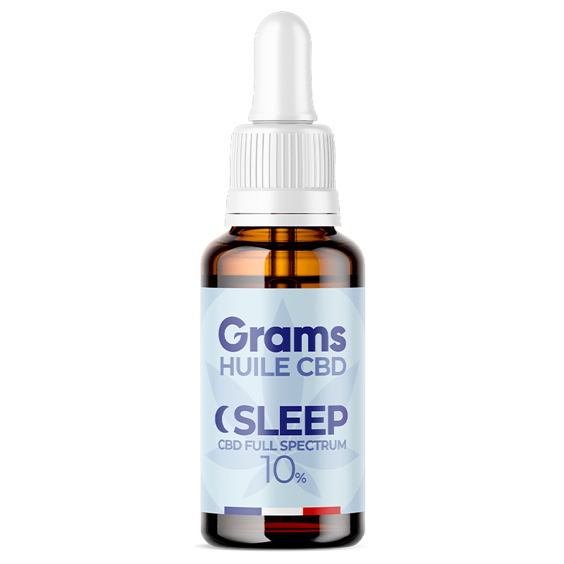 Huile de CBD 10 % - Sommeil – GRAMS