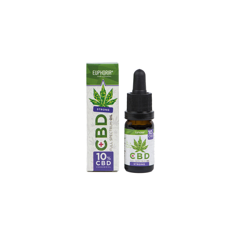 Huile de CBD 10% - Euphoria - 10ml