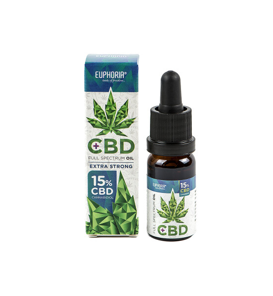 Huile de CBD 15% - Euphoria - 10ml