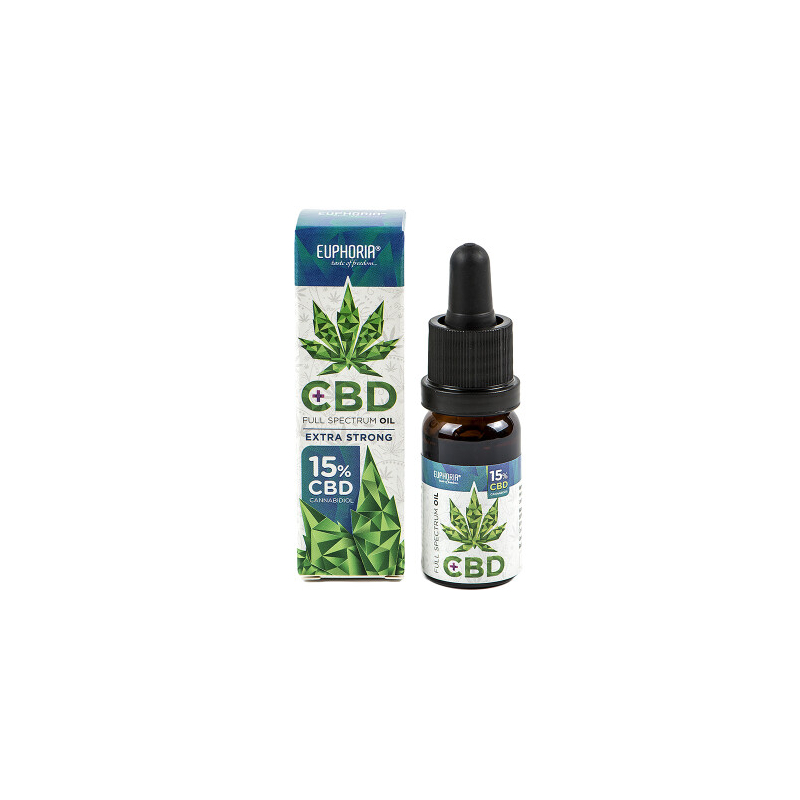 Huile de CBD 15% - Euphoria - 10ml