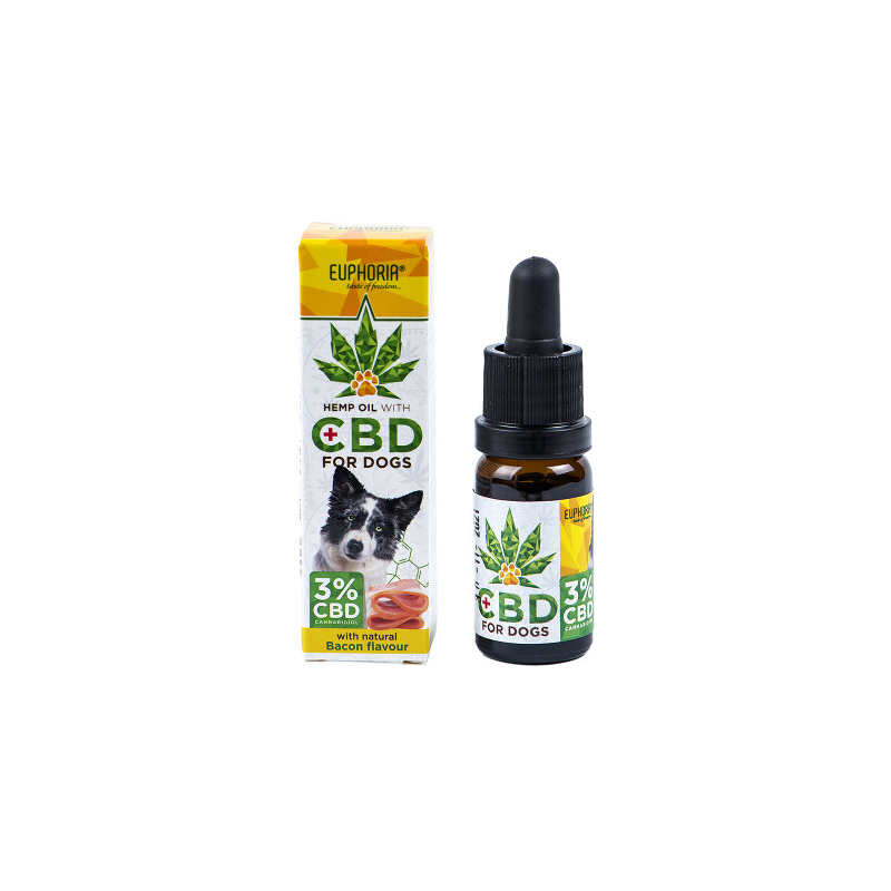 Huile de CBD pour chiens 3% - Euphoria - 10ml