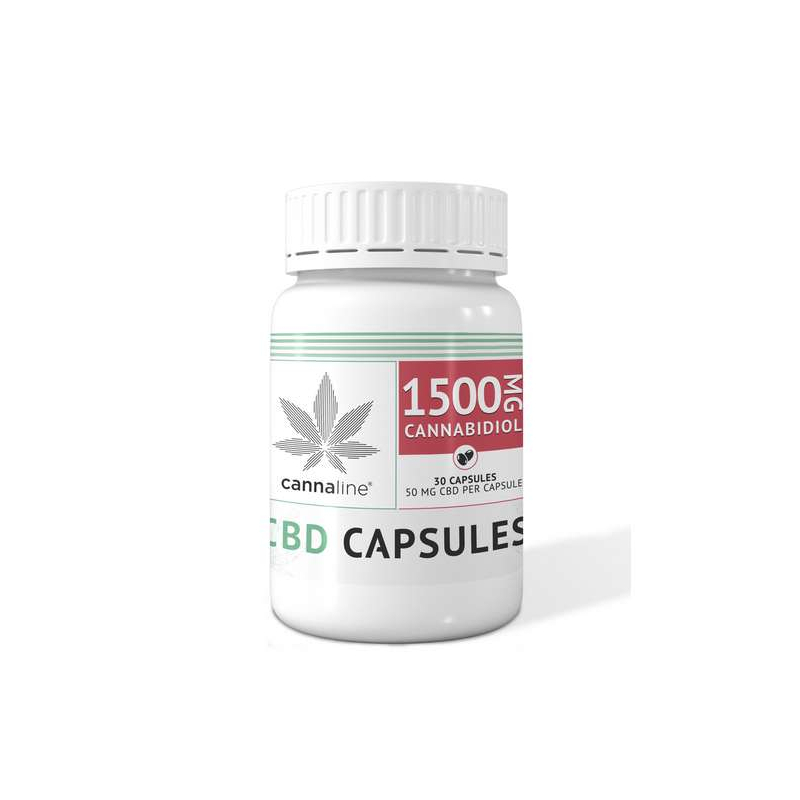 Capsules de CBD - 750mg ou 1500mg - Cannaline