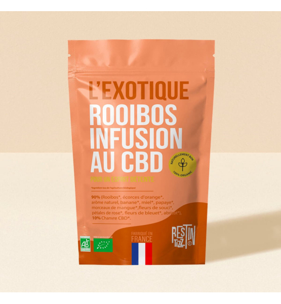 Infusion au CBD « L’Exotique » au rooibos – ByStilla