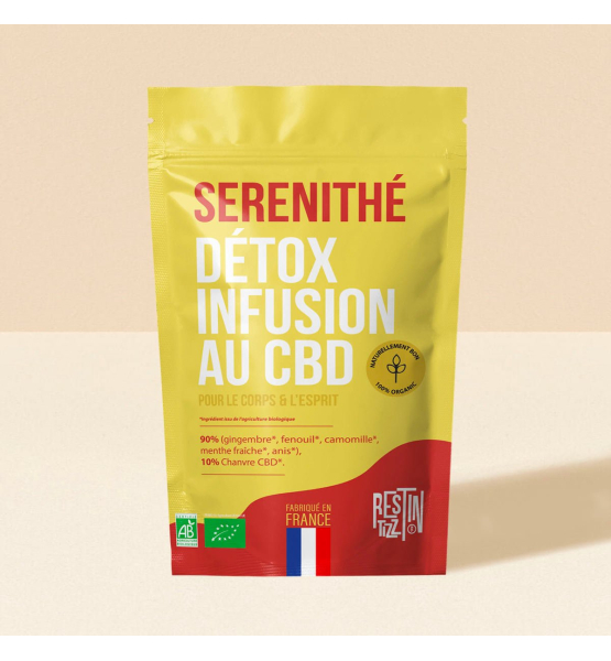 Infusion au CBD « Thé Sérénithé » – ByStilla