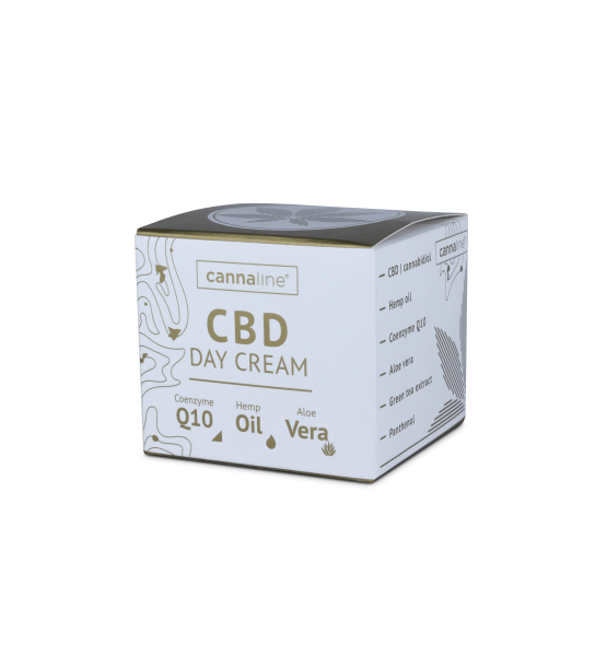 Crème de jour au CBD - Cannaline