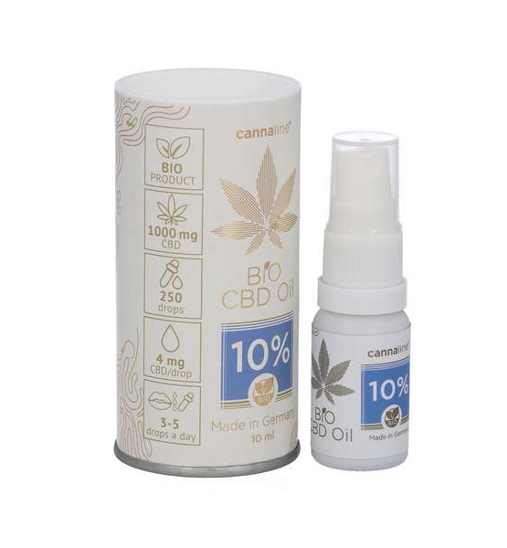 Huile de CBD bio 10 % - Cannaline