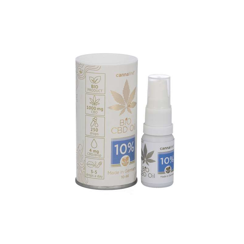 Huile de CBD bio 10 % - Cannaline