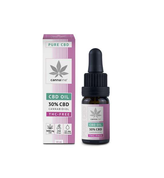 Huile de CBD 30 % (3 000 mg) - Cannaline