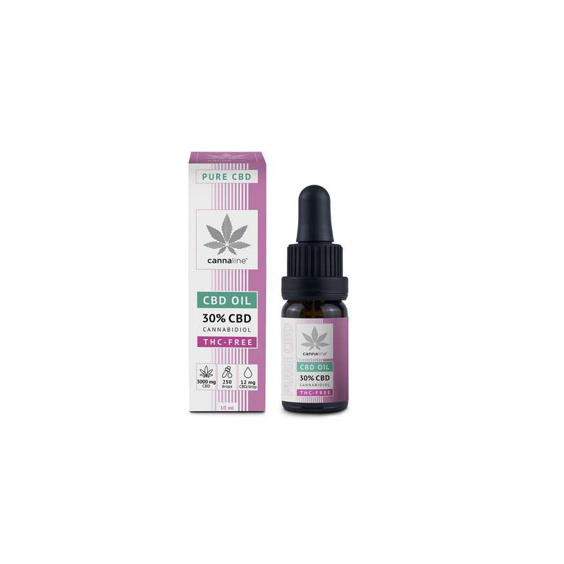 Huile de CBD 30 % (3 000 mg) - Cannaline