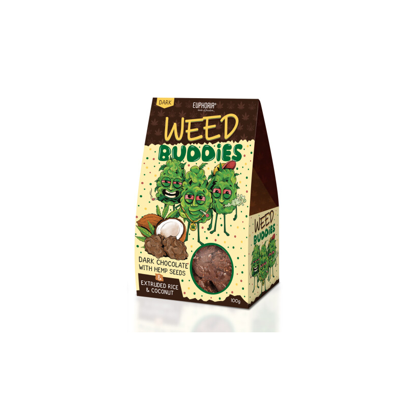 Weed Buddies – Chocolat noir (EUPHORIA)