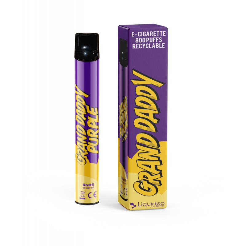 Wpuff Grand Daddy Purple CBD - Cigarette électronique jetable (GRAMS)