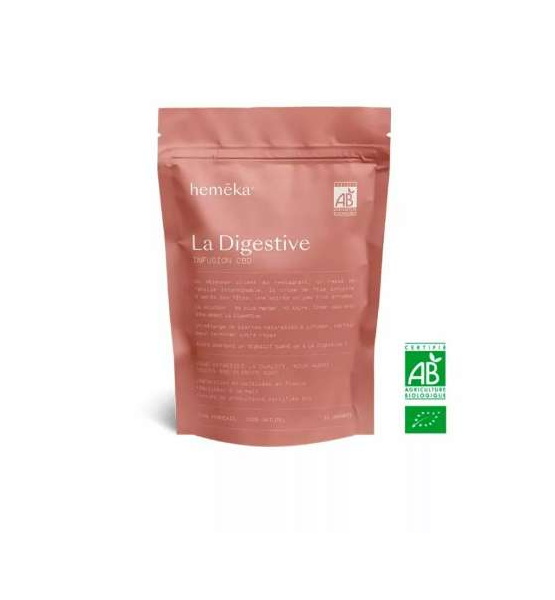 Infusion de chanvre au CBD « La Digestive » - hemēka®