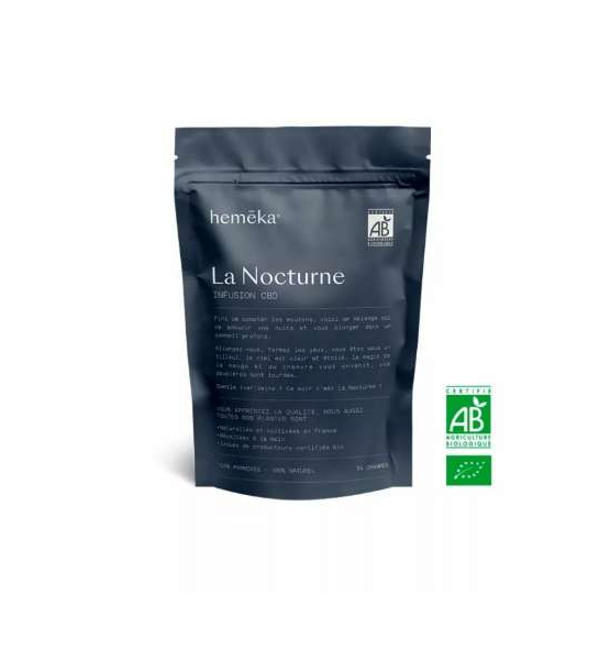 Infusion de chanvre au CBD « La Nocturne » - hemēka®