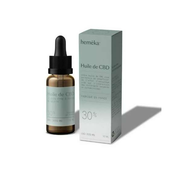 Huile de CBD 30 % Broad Spectrum - hemēka®