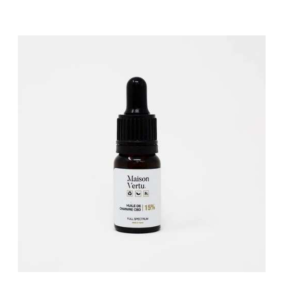 CBD Hemp Oil 15% - Maison Vertu