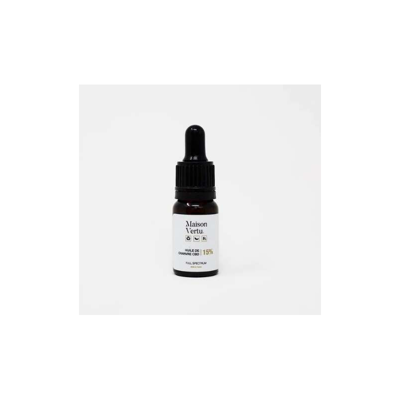 CBD Hemp Oil 15% - Maison Vertu