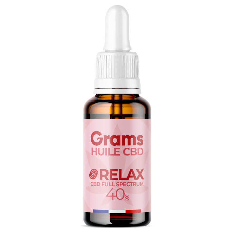 Huile de CBD 40% Grams - Relax Anti Stress