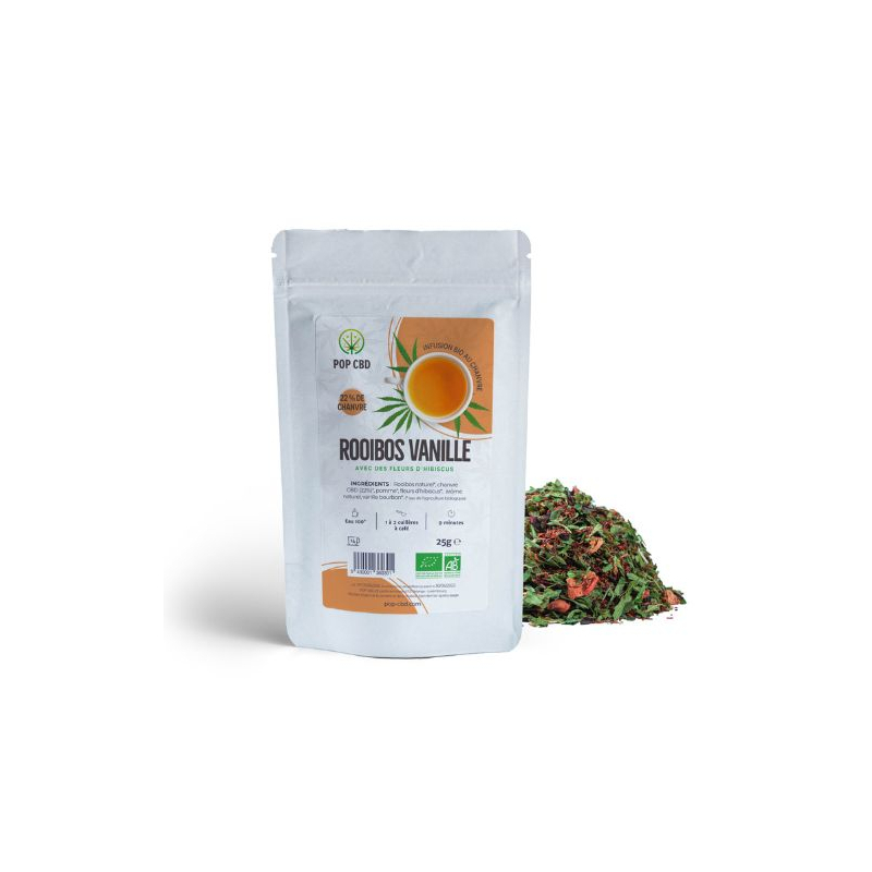 Infusion au CBD Rooibos Vanille