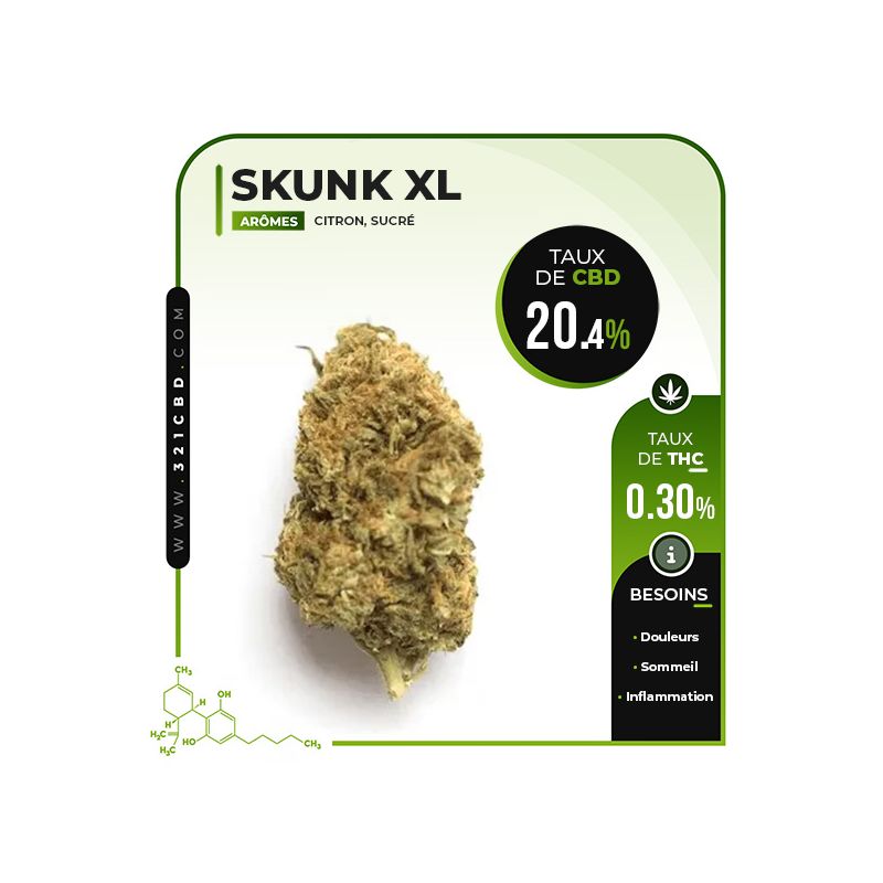 CBD Skunk XL Indoor (20.4%)