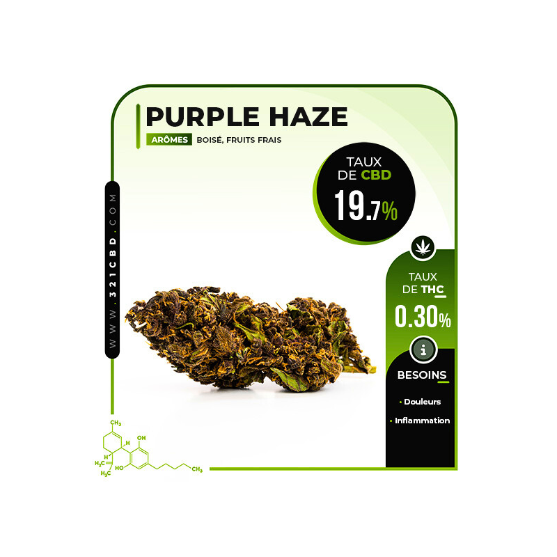 Fleur CBD Purple Haze 19,7%