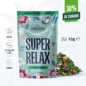 Infusion bio Super Relax au CBD