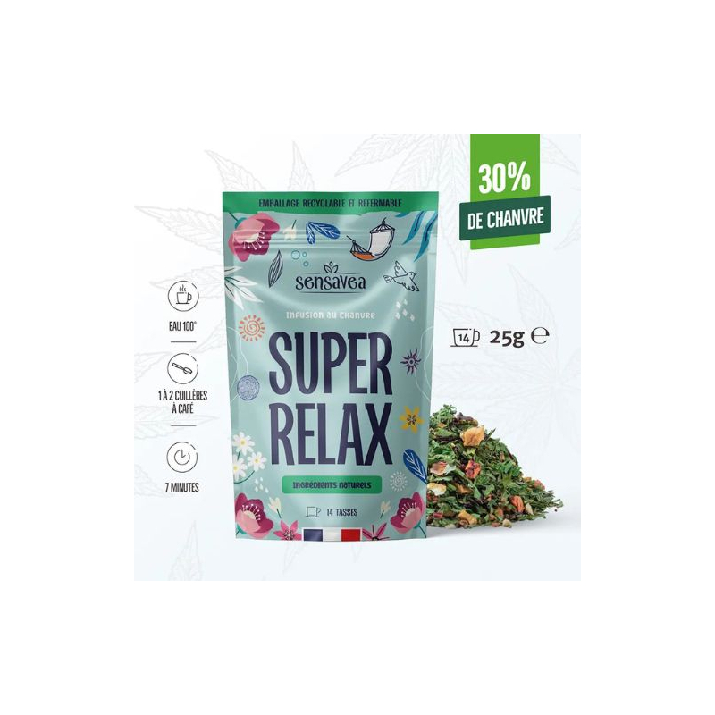 Infusion bio Super Relax au CBD