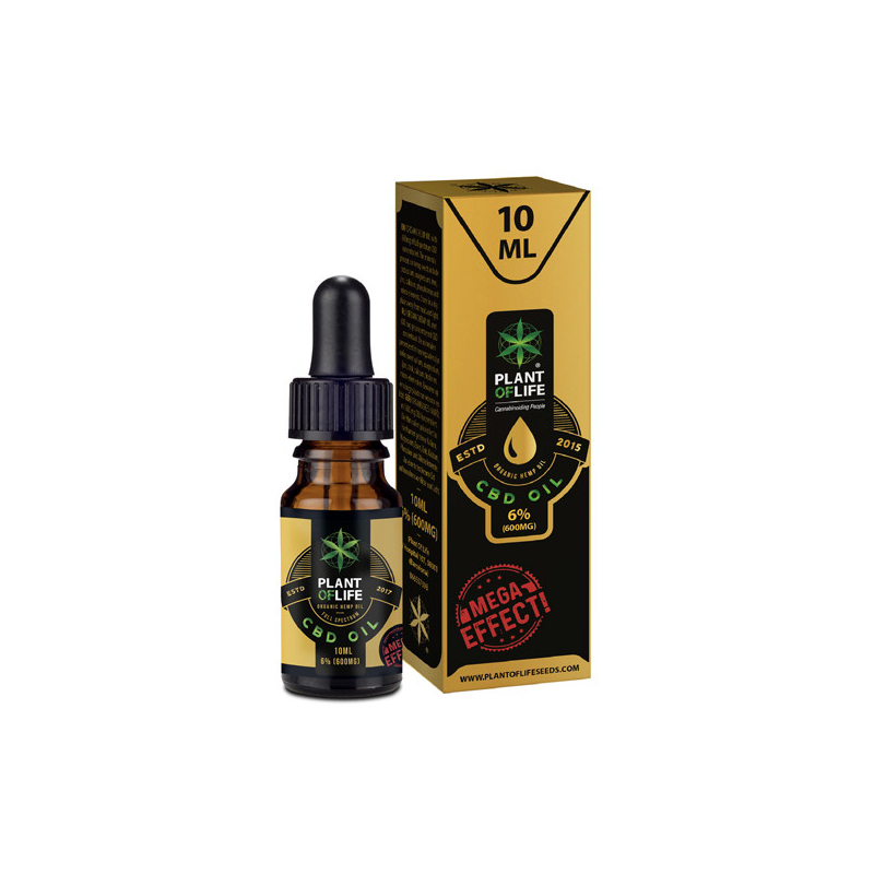 Plant of Life 3% to 20% CBD Oil - 10ml