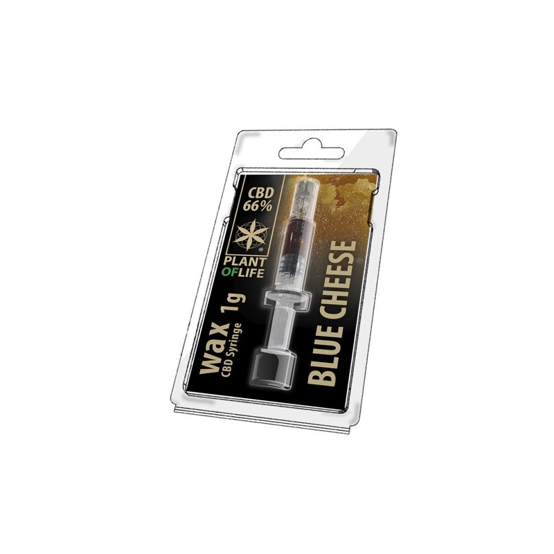 CBD Wachs Blue Cheese 66% 1ML Pflanze des Lebens