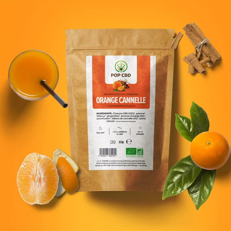 Bio-Kräutertee Zimt-Orange