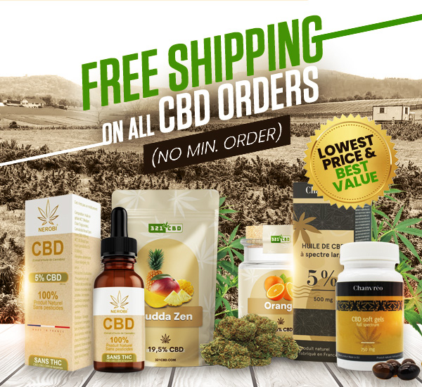 Free delivery to your home from a leading online CBD supplier