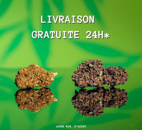 Leader du CBD en ligne, Livré Gratuitement